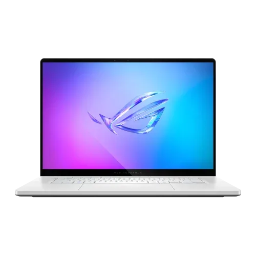 ASUS ROG Zephyrus G16 OLED GU605CP-QR008W - Ordenador Portátil Gaming de 16" WQXGA 240Hz (Intel Core Ultra 9 285H, 32GB RAM, 1TB SSD, NVIDIA RTX 5070 8GB, Windows 11 Home) Blanco Platino - Teclado QWERTY español