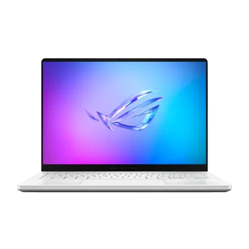 ASUS ROG Zephyrus G14 OLED GA403WP-QS002W - Ordenador Portátil Gaming de 14" WQXGA+ 120Hz (AMD Ryzen AI 9 HX 370, 32GB RAM, 1TB SSD, NVIDIA RTX 5070 8GB, Windows 11 Home) Blanco Platino - Teclado QWERTY español