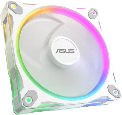 ASUS Prime MR120 Fan ARGB Reverse White Carcasa del ordenador Ventilador 12 cm Blanco