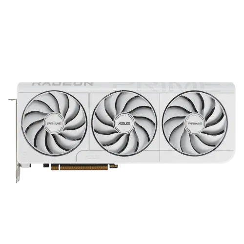 ASUS Prime -RX9070XT-O16G-WHITE AMD Radeon RX 9070 XT 16 GB GDDR6