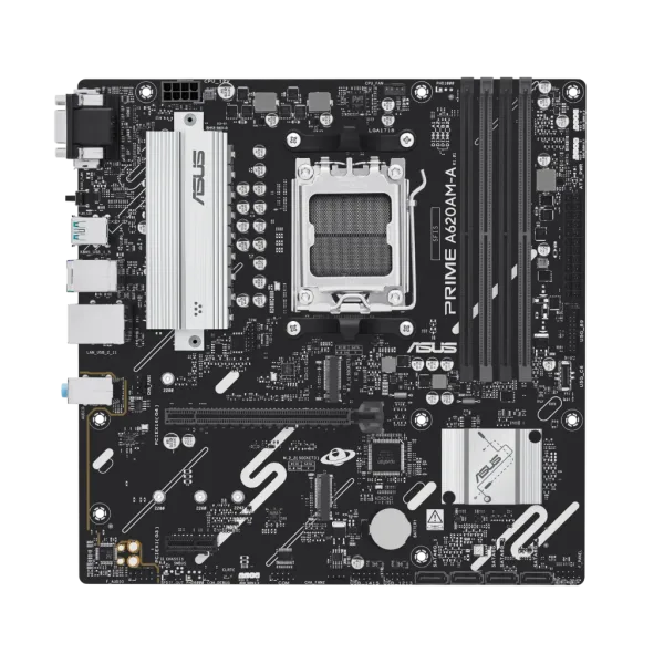 Placa Base Asus A620AM-A-CSM Socket AM5/ DDR5/ PCIe 4.0/ Micro ATX