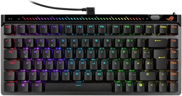 Teclado gaming asus rog falchion ace 75 he RGB negro