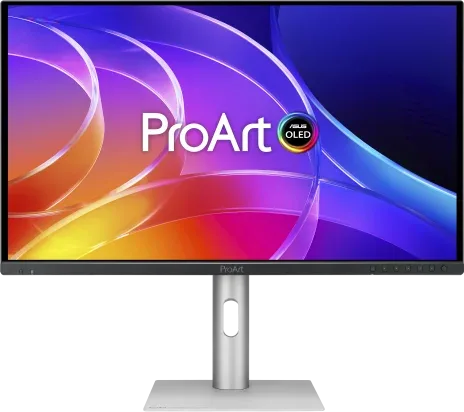 ASUS ProArt OLED PA279CDV pantalla para PC 67,3 cm (26.5") 3840 x 2160 Pixeles 4K Ultra HD QD-OLED Negro, Plata