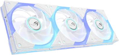 ASUS ROG Eurux GR120 ARGB Fan White Triple Pack Carcasa del ordenador Ventilador 12 cm Blanco 3 pieza(s)
