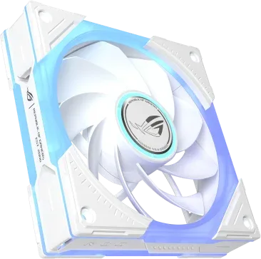 ASUS ROG Eurux GR120 ARGB Reverse Fan White Edition - Single Pack Carcasa del ordenador Ventilador 12 cm Blanco 1 pieza(s)