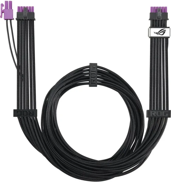 Cable pci express 4.0 a 16p asus 0.75m -  macho - macho -  negro