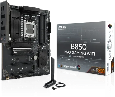 ASUS B850 MAX GAMING WiFi AMD B850 Zócalo AM5 ATX