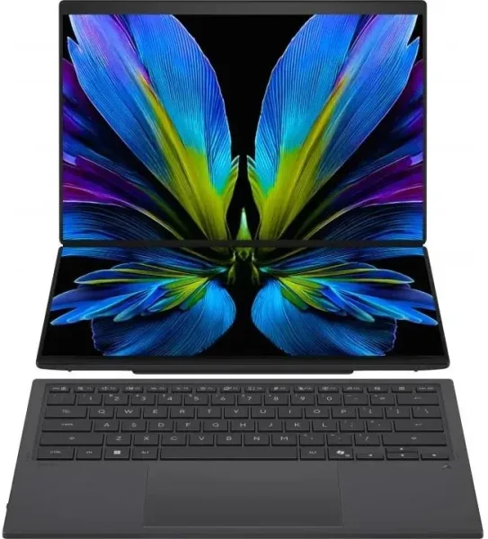 Portátil Convertible Asus ZenBook Duo OLED UX8407AA-SN504W Intel Core Ultra 9-386H/ 32GB/ 1TB SSD/ 14" Táctil/ Win11