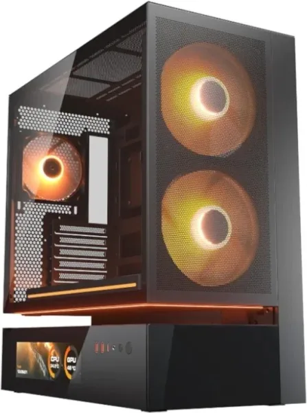 Cougar Caja Semitorre CFV235 Mesh Vision Black