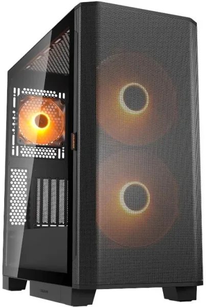 Cougar Caja Semitorre Airface Flo RGB Black
