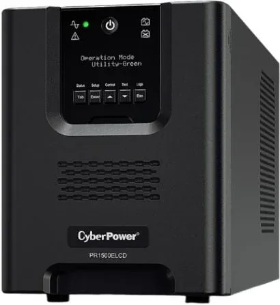 SAI Línea Interactiva Cyberpower PR1500ELCD/ 1500VA-1350W/ 8 Salidas/ Formato Torre