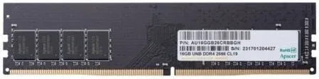 Memoria RAM Apacer EL.16G2V.GNH 16GB/ DDR4/ 2666MHz/ 1.2V/ CL19/ DIMM