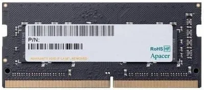 Memoria RAM Apacer ES.08G2V.GNH 8GB/ DDR4/ 2666MHz/ 1.2V/ CL19/ SODIMM
