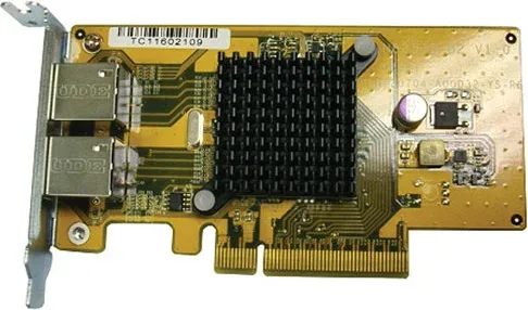 Qnap Tarjeta Gigabit Ethernet Pc Lan-1G2T-U