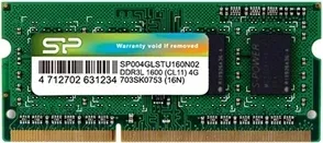 SP SP004GLSTU160 SoDim 4GB DDR3L 1600MH