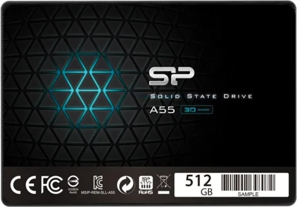 Disco duro interno SSD silicon power ace a55 512gb 2.5 pulgadas sata3