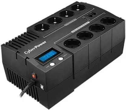 SAI Línea Interactiva Cyberpower BR1000ELCD/ 1000VA-600W/ 8 Salidas/ Formato Bloque