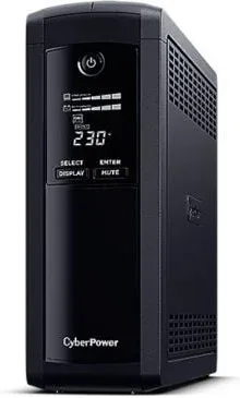 SAI Línea Interactiva Cyberpower VP1200ELCD-DE/ 1200VA-720W/ 5 Salidas/ Formato Torre