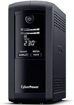 SAI Línea Interactiva Cyberpower VP1000ELCD/ 1000VA-550W/ 4 Salidas/ Formato Torre