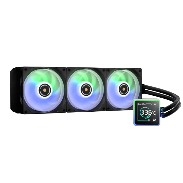 REFRIGERACION LIQUIDA KUZY AIO LCD 360 A-RGB NEGRO BITFENIX