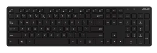 Combo Teclado Raton Asus W2500 Rf Inalambrico Black