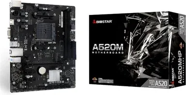 Placa base biostar am4 a520mhp matx