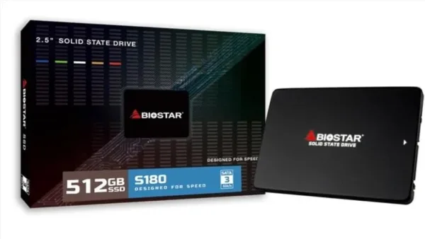 Biostar SSD S180 512Gb 2.5" SATA3 6Gb/s 512Mbs