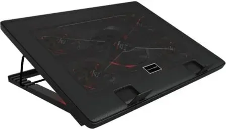 Soporte Refrigerante Mars Gaming MNBC2 para Portátiles hasta 17.3"/ Iluminación LED