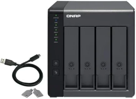 DAS QNAP TR-004/ 4 Bahías 3.5"- 2.5"/ Formato Torre