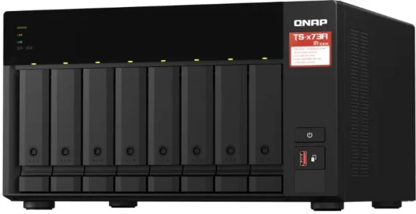 NAS QNAP TS-873A/ 8 Bahías 3.5"- 2.5"/ 8GB DDR4/ Formato Torre