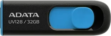ADATA Lapiz USB UV128 32GB USB 3.2 Negro/Azul
