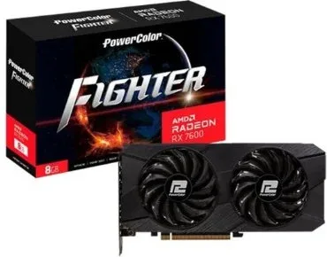 Tarjeta Gráfica Powercolor Rx 7600 8GB Fighter V2