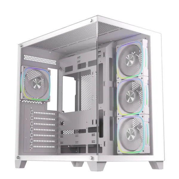 Caja Semitorre Atx Colii F-RGB Blanco Bitfenix