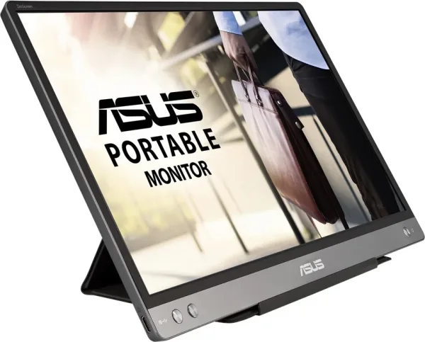 ASUS MB14AC pantalla para PC 35,6 cm (14") 1920 x 1080 Pixeles Full HD Gris
