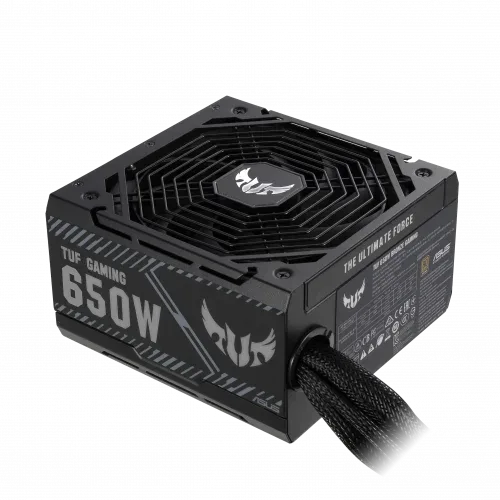 ASUS TUF-GAMING-650B unidad de fuente de alimentación 650 W 20+4 pin ATX ATX Negro