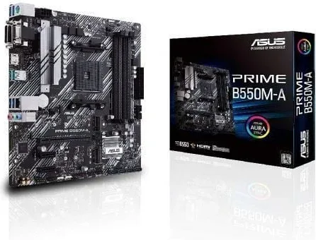 ASUS PRIME B550M-A AMD B550 Zócalo AM4 micro ATX