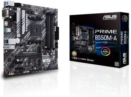 ASUS Prime B550M-A/CSM AMD B550 Zócalo AM4 micro ATX