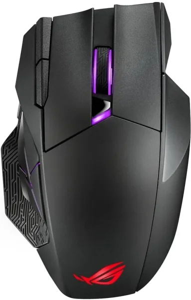 Raton inalambrico gaming asus rog spatha x negro