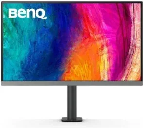 Monitor Benq Pd2706Ua (9H.llklb.qee) 27W IPS UHD USB-C 90W Ergo