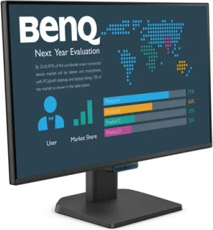 Monitor Benq Bl2490C (9H.lp5Lb.qbe) 23.8” 1080P FHD 144Hz IPS Eye-Care, USB-C, Certificado Tuv