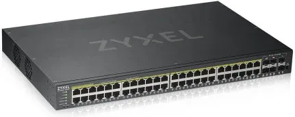 Zyxel GS1920-48HPV2 Gestionado Gigabit Ethernet (10/100/1000) Energía sobre Ethernet (PoE) Negro
