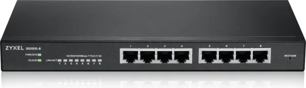 Swicth Zyxel 8P Gbe Smart Hybrid Switch