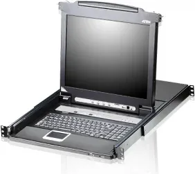 Aten CL5716M interruptor KVM Montaje en rack Negro