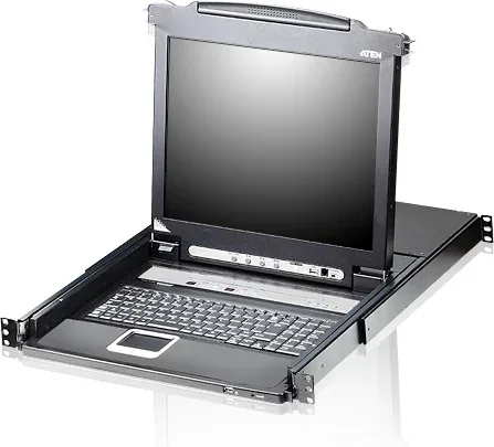 Aten CL5708N interruptor KVM Montaje en rack Negro