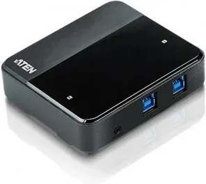 Aten Switch de Periféricos USB 3.2 Gen1 de 2 X 4 Puertos (Us234-At)(Cp10)