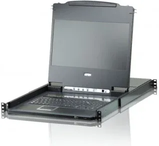 Aten CL6708MW interruptor KVM Montaje en rack Negro