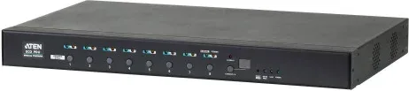 ATEN PE6208AV-AT-G unidad de distribución de energía (PDU) 8 salidas AC 1U Negro