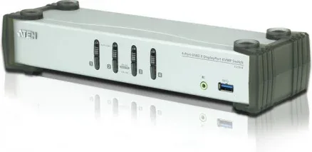 Aten CS1914 interruptor KVM Negro, Gris