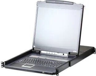 Aten CL5708IM interruptor KVM Montaje en rack Negro