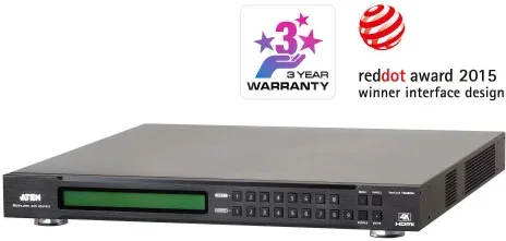 ATEN Matriz de conmutación HDMI 4K 8 x 9 con escalador, compatible con videowall